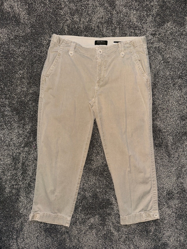 woman’s lightweight corduroy pants size 10 - photo 2