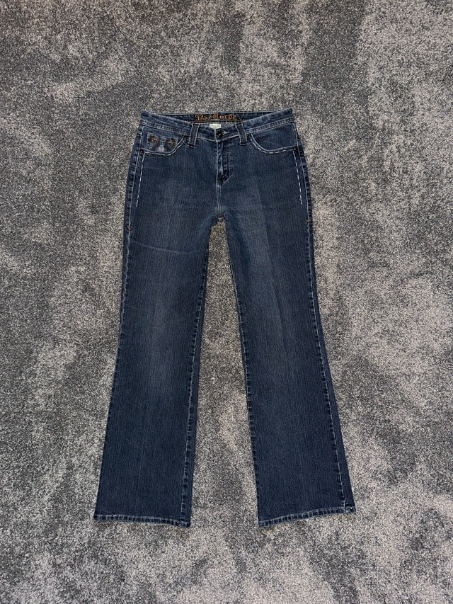woman’s miss corona Y2K jeans size 11/12 - photo 2