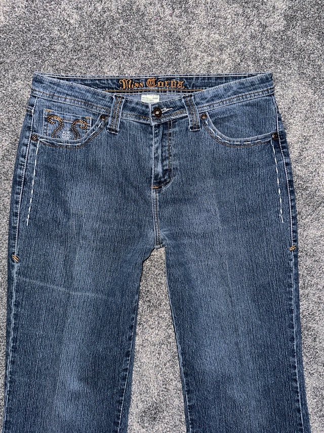 woman’s miss corona Y2K jeans size 11/12 - photo 3
