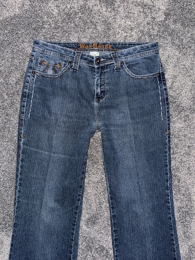 woman’s miss corona Y2K jeans size 11/12 - photo 4