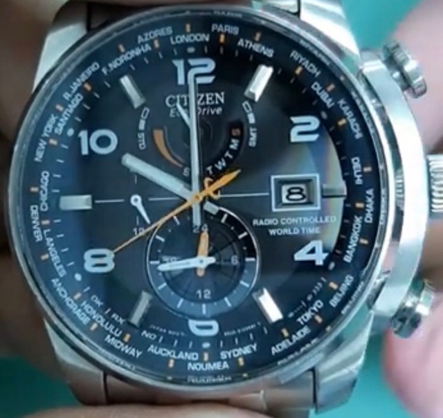 Citizen Eco-Drive World Time Watch - photo 2