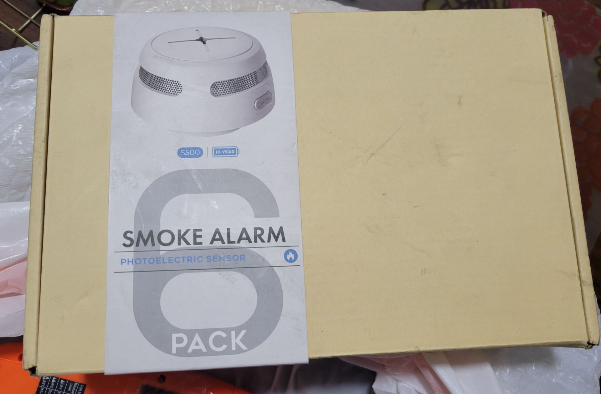AEGISLINK Smoke Alarm w/ 10-Year Battery Life / 6 pack / NEW