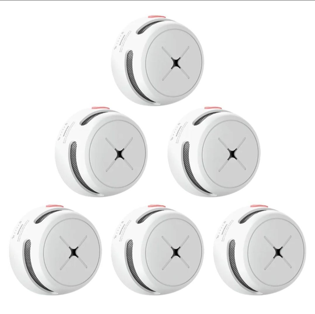 AEGISLINK Smoke Alarm w/ 10-Year Battery Life / 6 pack / NEW - photo 2