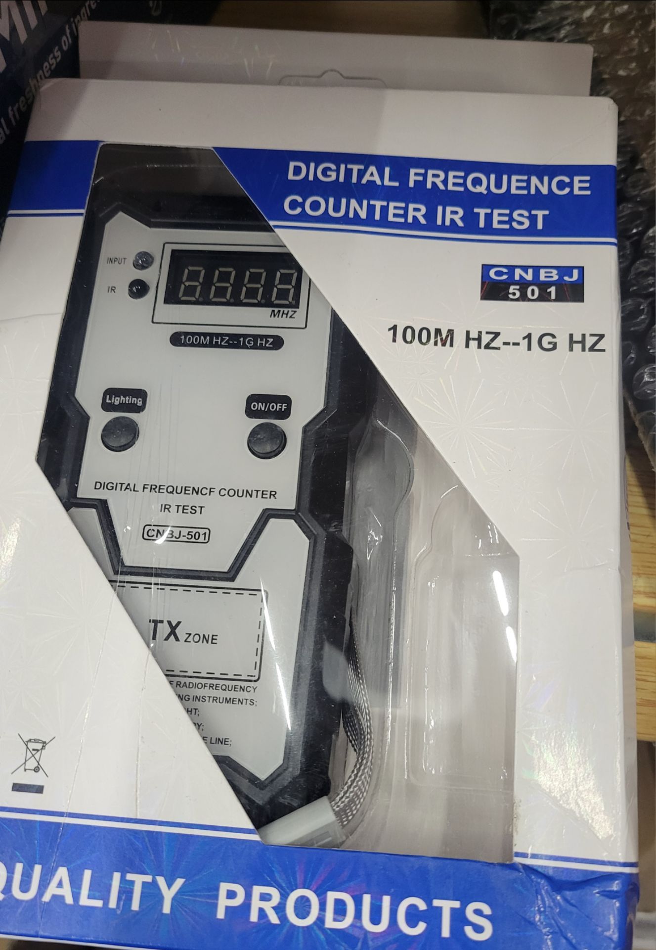 Remote Control Frequency Tester 100MHz-1GHz