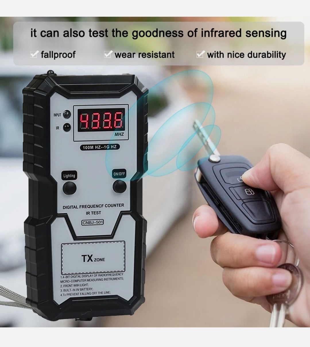 Remote Control Frequency Tester 100MHz-1GHz - photo 5
