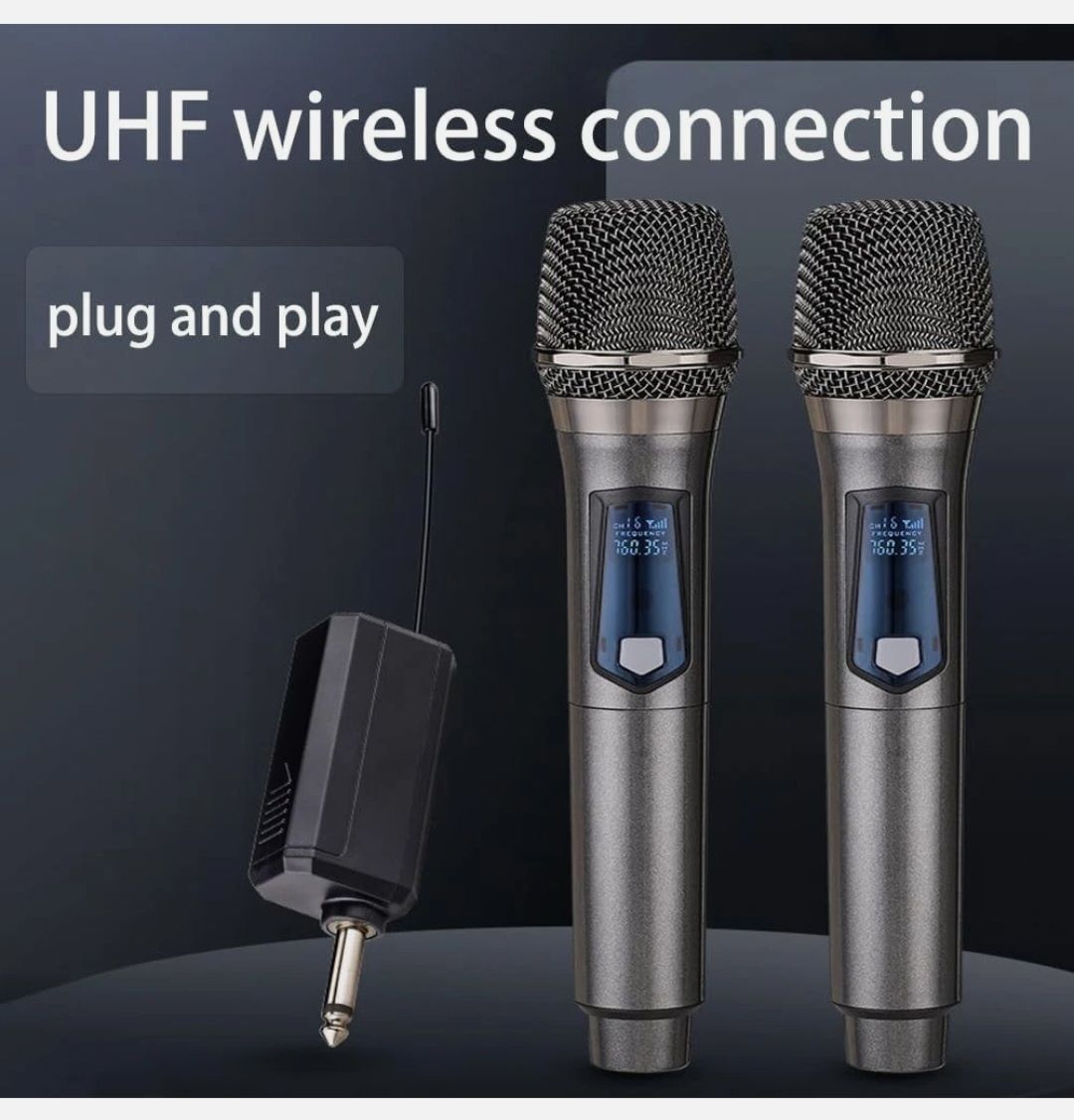 Wireless Handheld Mic Microphone Set Karaoke Office Church NEW - photo 5