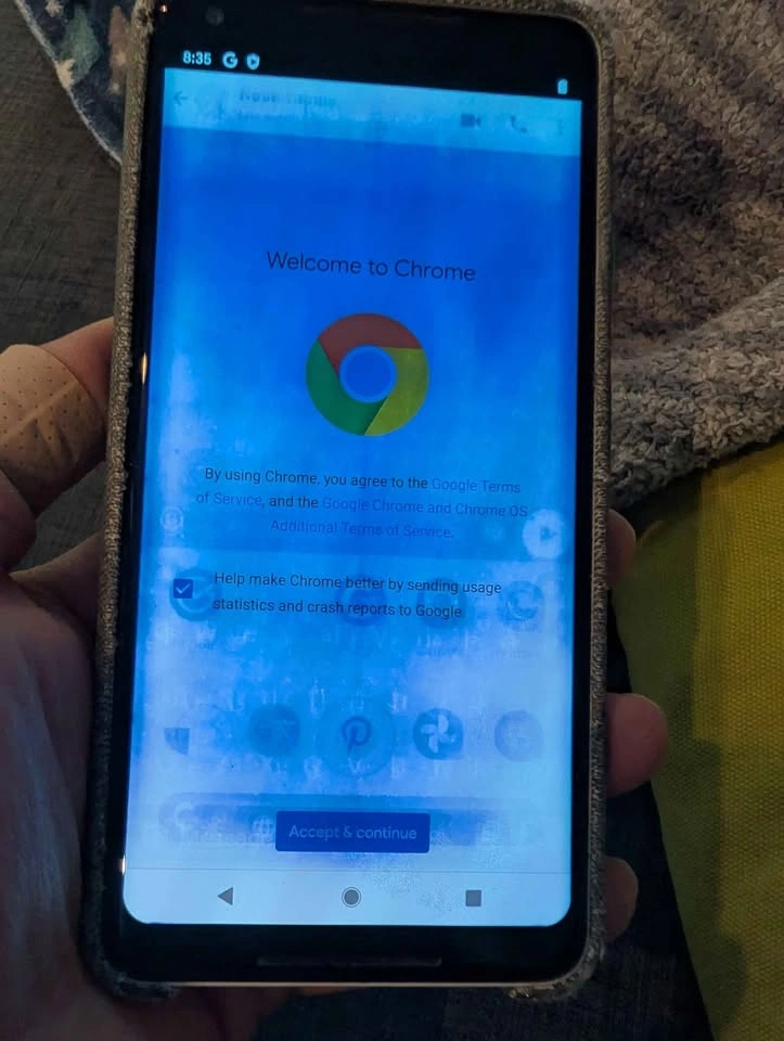 Pixel 2 XL with screen burn-in - photo 2