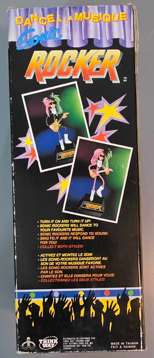 Rare Vintage 1989 Sonic Rocker Sound - Battery Activated Doll - photo 4