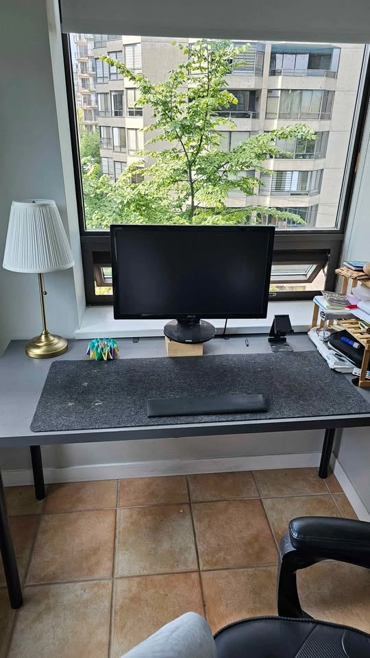 IKEA black Table - photo 2