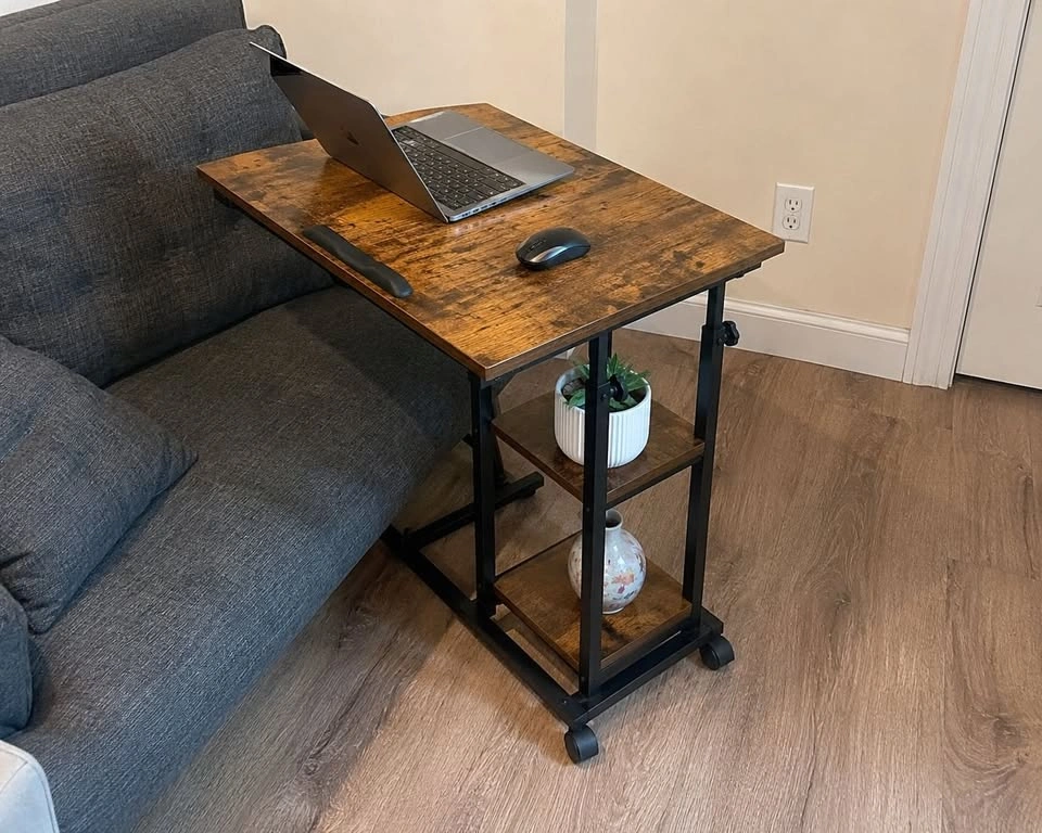 !SALE! Rolling Laptop Table for Couch / Bed - photo 2