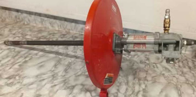 Lincoln industrial pneumatic air-operated grease pump