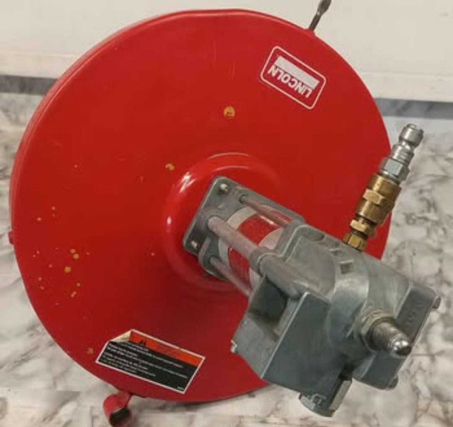 Lincoln industrial pneumatic air-operated grease pump - photo 4