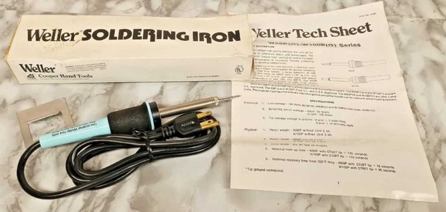 Weller Soldering Iron W60P3 Iron Control Outlet 3 Wire 60w 120v