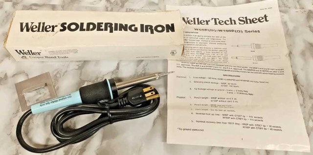 Weller Soldering Iron W60P3 Iron Control Outlet 3 Wire 60w 120v - photo 2