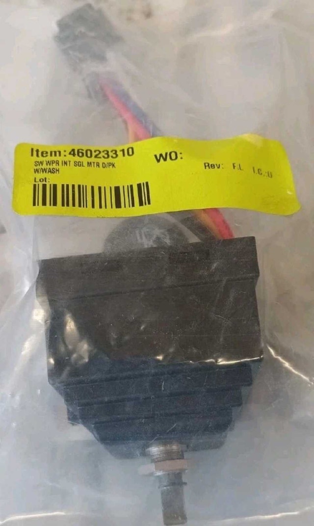 Genuine OEM Morgan Olson Rotary Step Van Wiper Switch 46023310