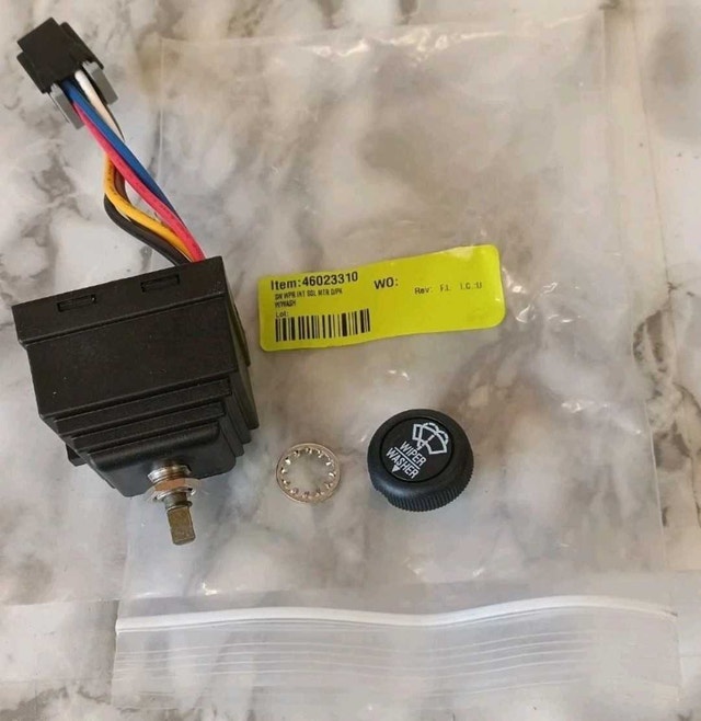 Genuine OEM Morgan Olson Rotary Step Van Wiper Switch 46023310 - photo 3