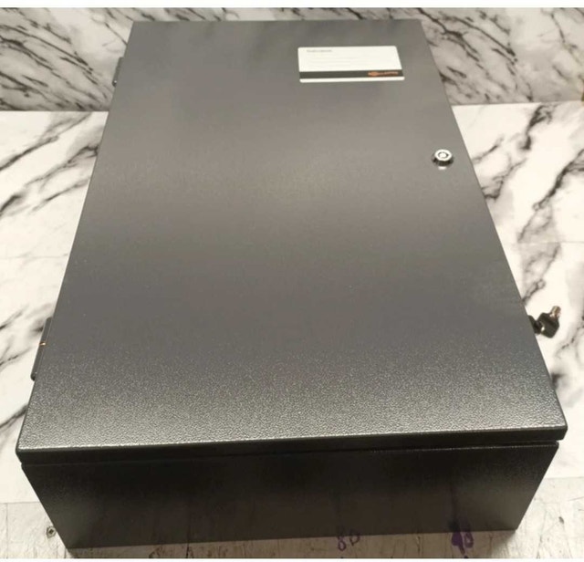 Gallagher C200109 FT Dual Cabinet 8A PS, Charcoal