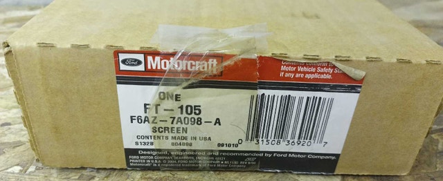 Motorcraft FT105 Automatic Transmission Filter F6AZ-7A098-A - photo 3