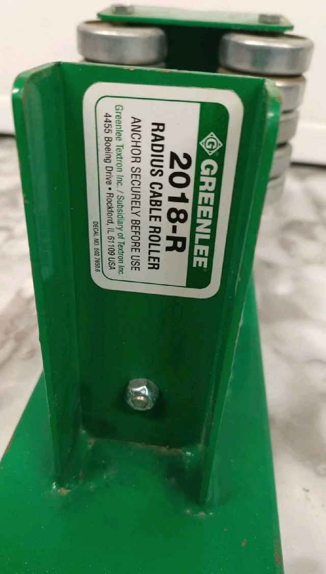 Greenlee Radius Roller 12"-18" Model 2018R - photo 5