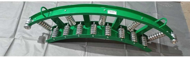 Greenlee 20249R Right Angle Rollers, 24-Inch, Radius 90-Degree