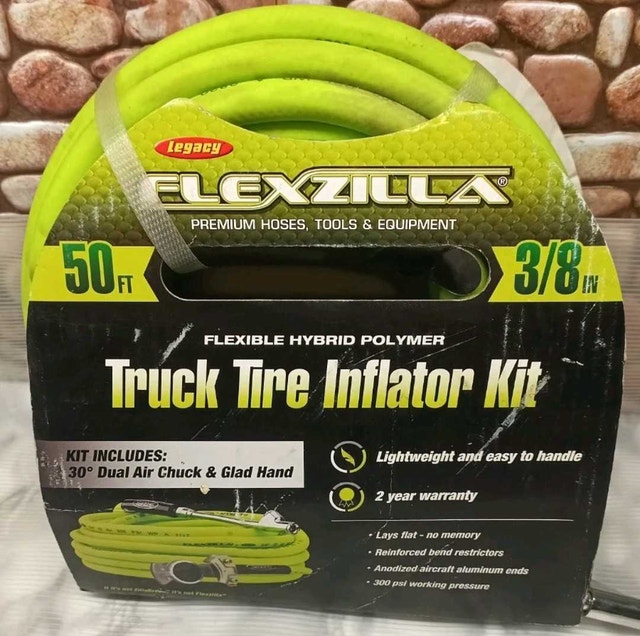 Flexzilla Truck Tire Inflator Kit - HGH2-FZ - 50 Ft. 3/8" - photo 5