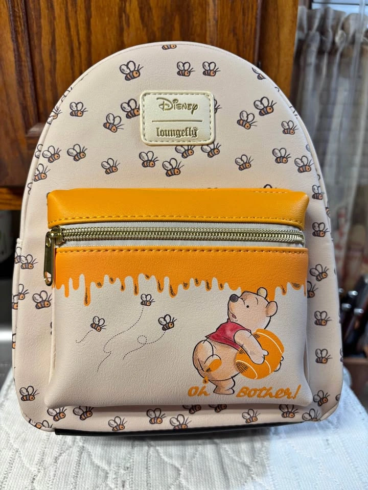 Loungefly Disney Winnie the Pooh Bees & Honey Mini Backpack