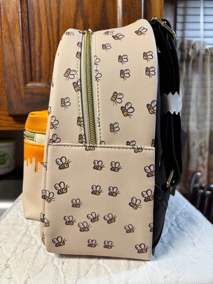 Loungefly Disney Winnie the Pooh Bees & Honey Mini Backpack - photo 2