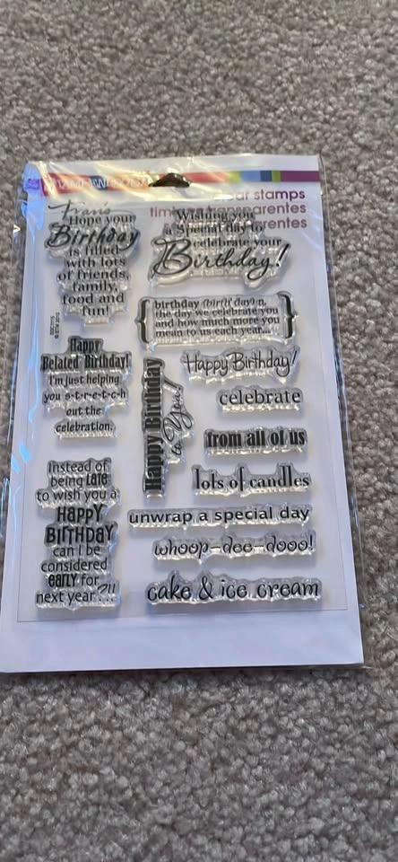 Recollections and Stampendous Clear and Cling Stamp Lot - photo 4