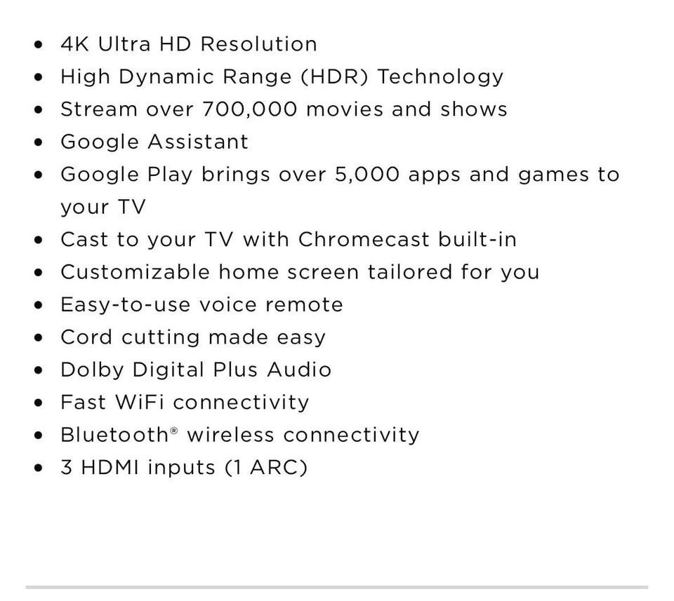 TCL 50” TV - photo 4