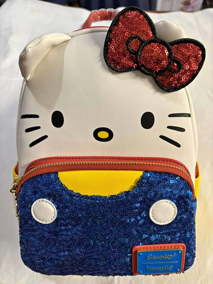 Great Low Price - Hello Kitty Cosplay Sequin Mini Backpack NWT