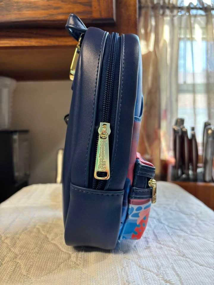 Loungefly Disney Stitch Camping Cuties Mini Backpack Case - photo 3