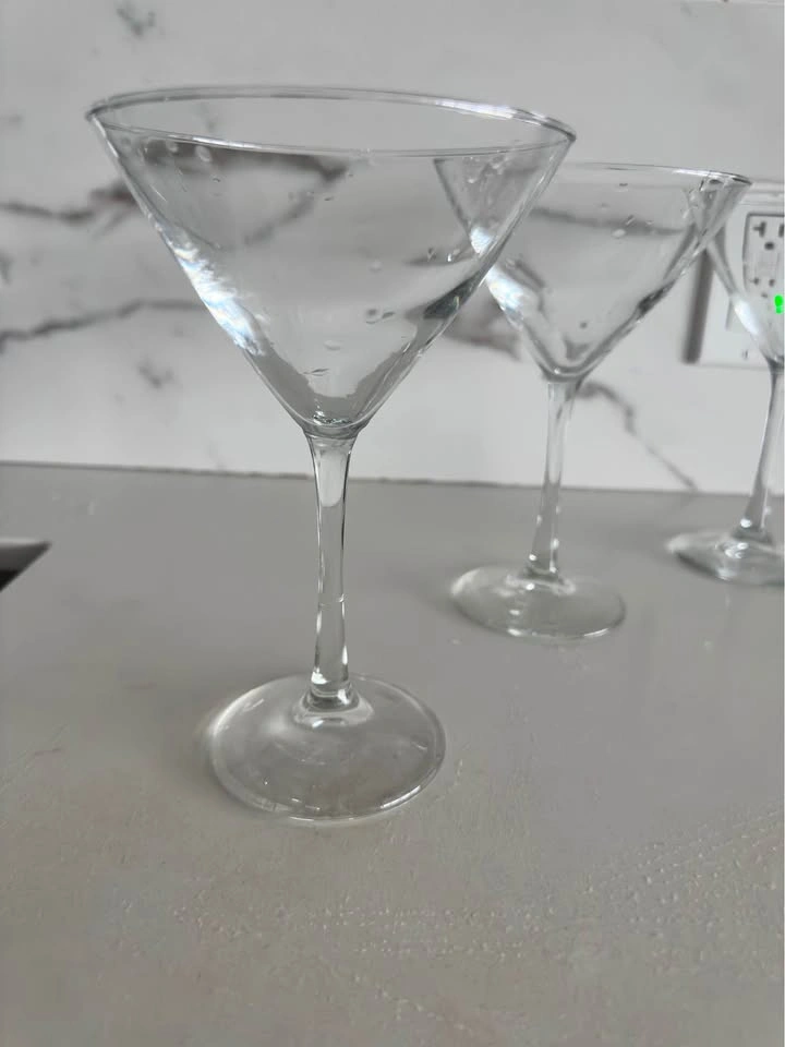 Set of 4 Martini Glasses - photo 2