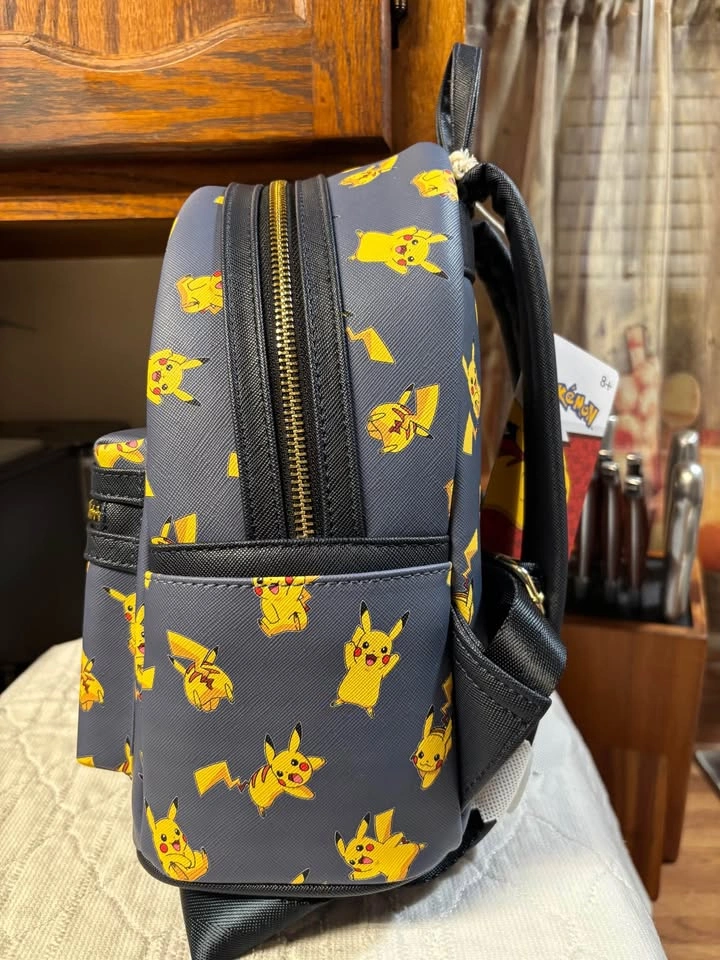 Loungefly Pokemon Pikachu Allover Mini Backpack - NWT - photo 4