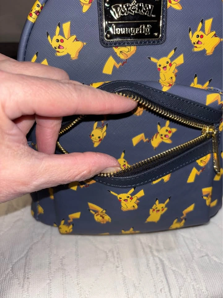 Loungefly Pokemon Pikachu Allover Mini Backpack - NWT - photo 5