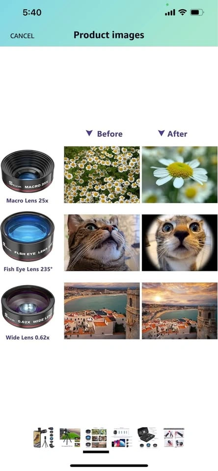 Selvim Phone Camera Lens Kit - photo 3