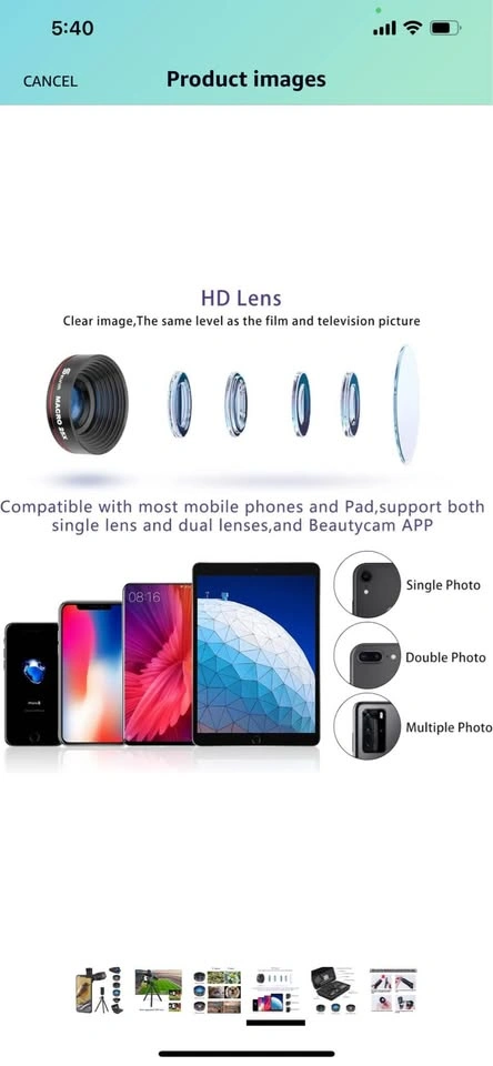 Selvim Phone Camera Lens Kit - photo 4
