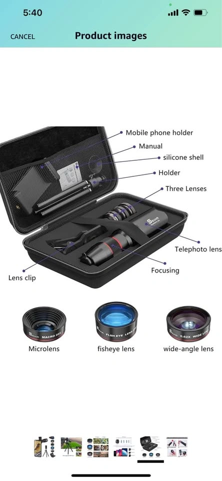 Selvim Phone Camera Lens Kit - photo 5