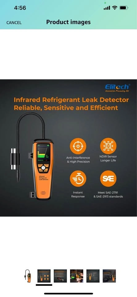 Elitech INFRARED REFRIGERANT LEAK DETECTOR ILD-300 - photo 3