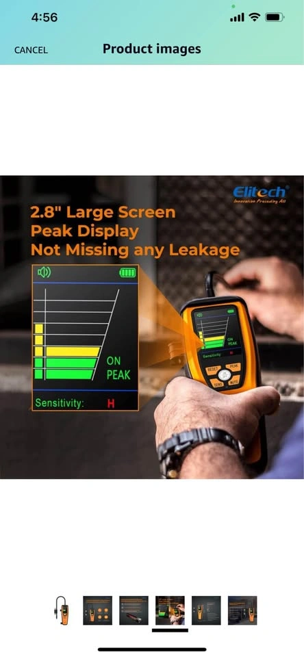 Elitech INFRARED REFRIGERANT LEAK DETECTOR ILD-300 - photo 5