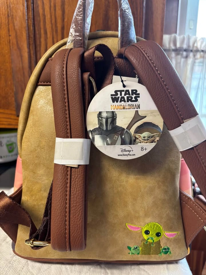 Disney Star Wars Mandalorian Bantha Mini Backpack & Wallet - photo 4