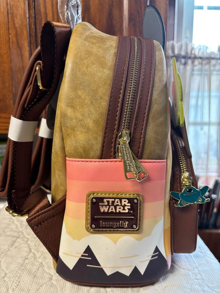 Disney Star Wars Mandalorian Bantha Mini Backpack & Wallet - photo 5
