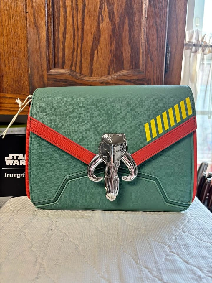 Loungefly Star Wars Boba Fett Cosplay Crossbody Bag