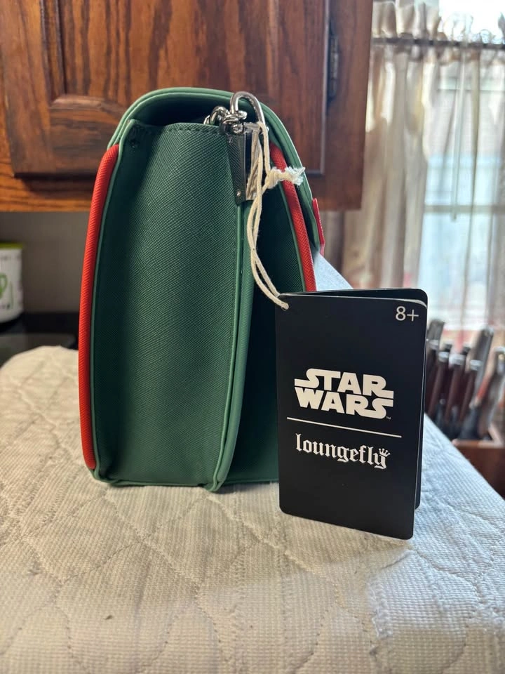 Loungefly Star Wars Boba Fett Cosplay Crossbody Bag - photo 4