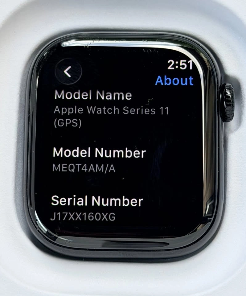 New! Unused 42mm Apple Watch 11 (GPS) with Warranty - photo 3