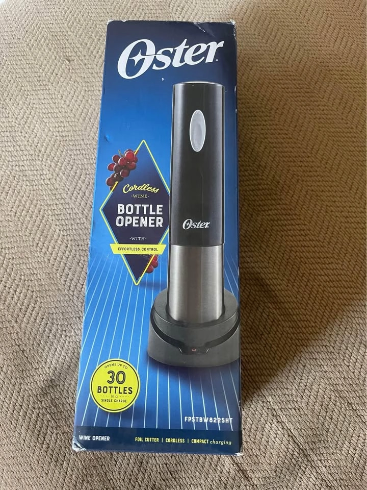 Oster Cordless Wine Bottle Opener - photo 3