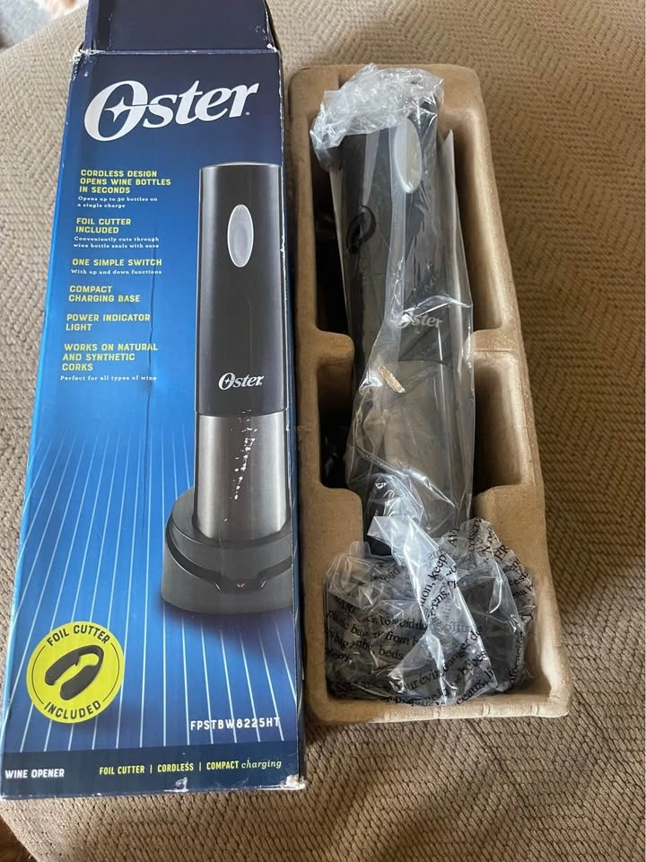 Oster Cordless Wine Bottle Opener - photo 4