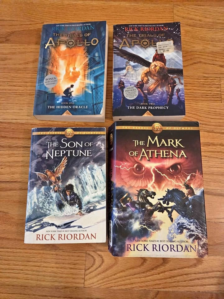 Percy Jackson/Rick Riordian Books