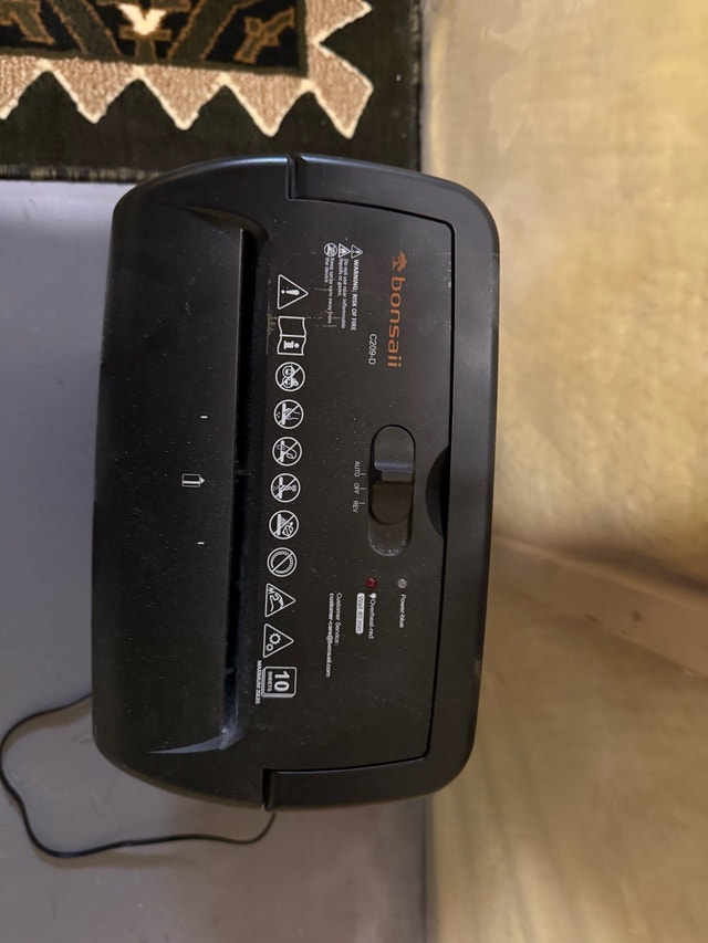 Bonsaii C209-D Paper Shredder