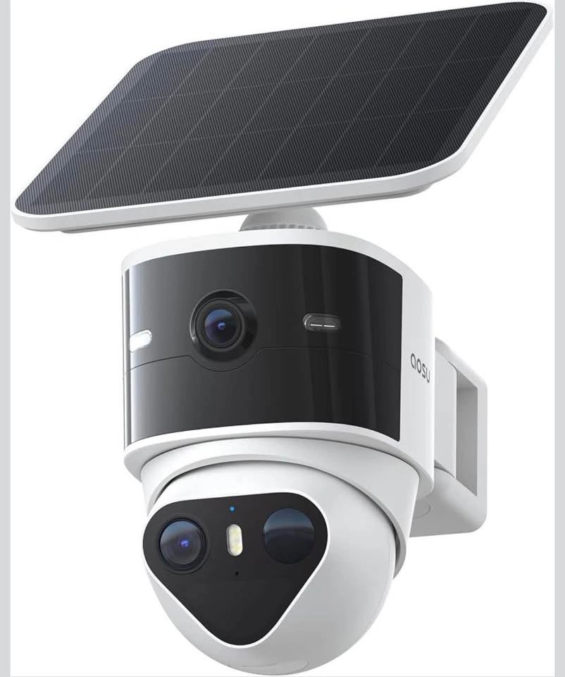 aosu T2 Pro 3K Dual Cam Outdoor Security Camera, Solar Powered - photo 2