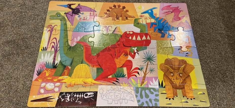 Crocodile Creek Dinosaur Floor Puzzle - photo 2